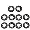 Sourcingmap 10 Pcs 10mm x 20mm Internal Tooth ing Washers