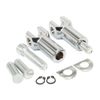 Passenger Foot Peg Rest Support Mount Kit For Harley Softail Standard EFI FXSTI