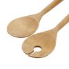 KitchenAid Birchwood Salad Servers, Fork and Spoon