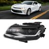 Fit For 2016-2022 Chevy Camaro Black HID  DRL Headlight  Assembly (Left)