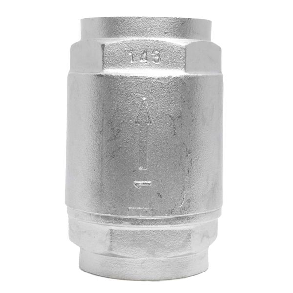 1" S.S. (316) In Line Spring Check Valve