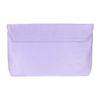 Girly Handbags Plain Clutch Bag Medium Lilac