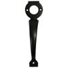 Perry 11250200BK 200mm Solid Brass Pull Handle For Long Throw Lock - Black Finish