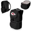 Black Kansas City Chiefs Zuma Cooler Backpack