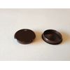 Hinge and Bracket Supplies 10 x 35mm Cream Cupboard Hinge Hole Covers
