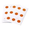 Prelaminated 5/8" Dots - 1"H x 1-1/2"W - 207/Pkg (Orange)…