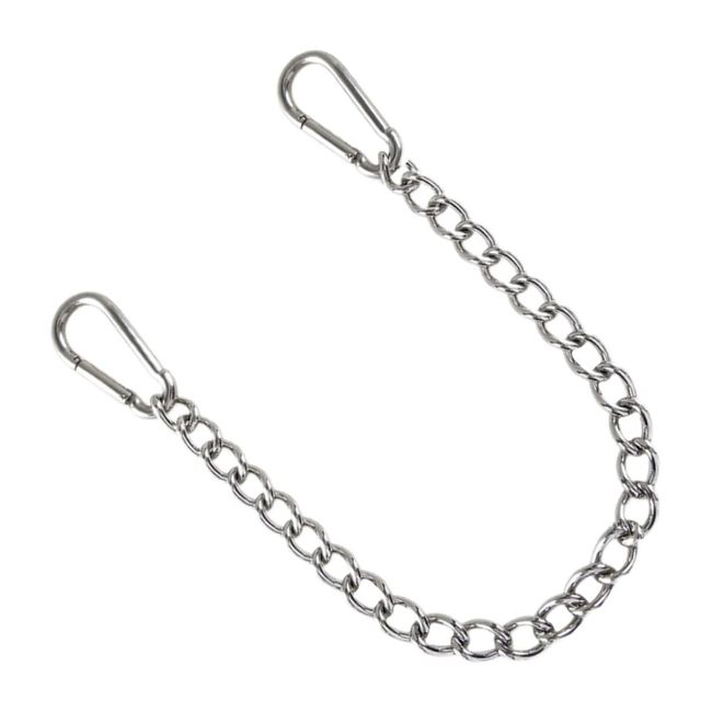 COHEALI Hammock Swing Stainless Steel Chain Snap Fastener Metal Hammock Chain Garden Swing Chain Hanging Chain Hook Swing Hanging