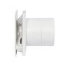 Airflow QT100T (9041260) Quiet Timer Version Two Speed 100mm Extractor Fan, 9 W, White, Spigot