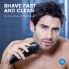 LOBINH Electric Razor for Men, Rechargeable Electric Rotary Shaver, Washable Shaving Head, USB Type-C 1.5 Hour Fast USB Charging, 4D Floating Head, Gifts for Fathers Or Valentines Day- PA168