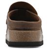 WHITE MOUNTAIN Women's Brinlee Mule, Brown/Leather, 5 M