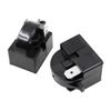 WANGCL 2PCS Compressor Start Relay 2Pin 15Ohm +2PCS Compressor Overload Protector 1/4HP for Refrigerator Repair