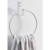 SANEI W5707-W Towel Rack, Iron Ring, White
