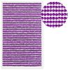 133 Rhinestone Sticker (Deco Sticker), Jewelry Type, 0.1 inch (3 mm), Purple