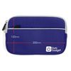 DURAGADGET Blue Water Resistant Soft Case With Front Pocket - Compatible with Jimwey 7” satnav