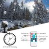 Christmas Snowflake Projector Outdoor LED Moving Snowfall Laser Light Landscape