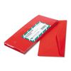 Quality Park 11134 Colored Envelope, #10, 4 1/8 x 9 1/2, Red, 25/Pack