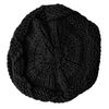 Lilax Knit Slouchy Oversized Soft Warm Winter Beanie Hat Black
