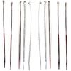 20 Show Chrome - 4" Cable Zip Ties Kit for Handle Bar Brake Hose Line Frame Wire
