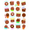 Eureka Chocolate Stickers - Scented