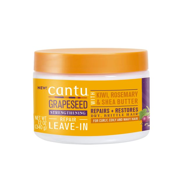 Cantu Grapeseed Leave in Conditioning Cream, 12 oz