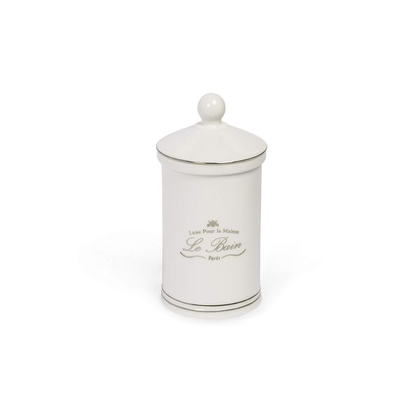 Kassatex ALB-CJ-W Le Bain Cotton Jar , White