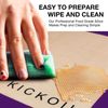 Silicone Baking Mat Large Set 4 Half Sheet-Silicone Mats for Baking Reusable ...
