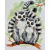 RIOLIS Counted Cross Stitch kit 2196 Lemurs