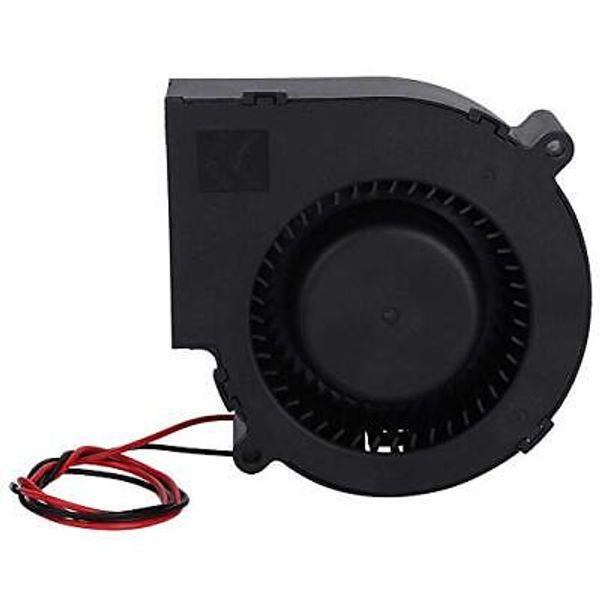 12V 2.4A Blower Fan Dual Ball High Airflow Variable Speed Controller Air Move...