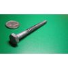 Galvanized Hex Head Lag Screw 1/4" Threads x 3.00" Length, 100 pcs