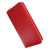 VISCONTI Leather Zipped Travel Document Holder & Strap RFID Blocking 1157 Red