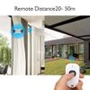 eMylo Smart RF Motor Controller Switch Wireless Relay Module 433Mhz DC 12V Motor Remote Control Switch Support Rolling Door/Electric Curtains/Locks/Water Pump Control Motor Forward/Reverse 2pcs