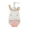 Mud Pie Easter Bunny Soap Pump, Multi, 6.5" x 4"