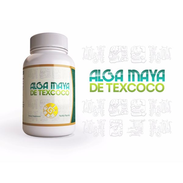 Alga Maya SPIRULINA de texcoco 500 mg, vitamin,, bioxcell, supplement