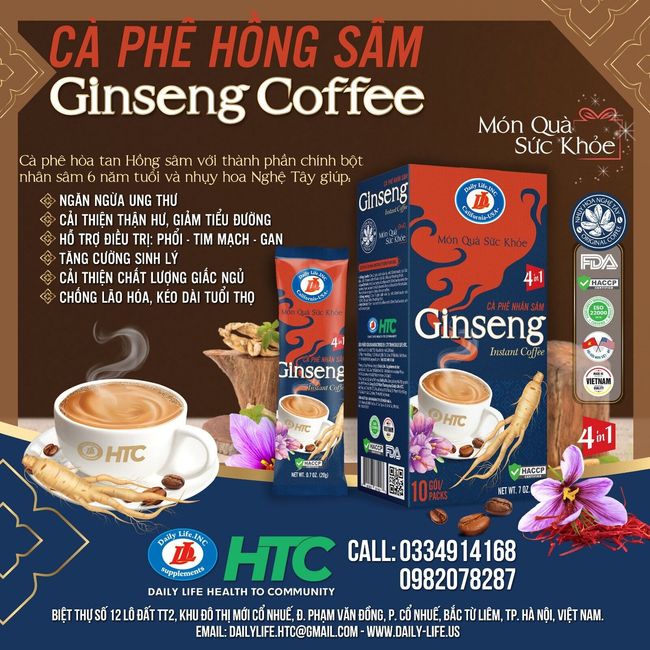 Ginseng Coffee DAILY LIFE HTC