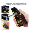 Ethernet Crimp Tool Kit - Cat5/Cat6/Cat7 Network Crimper with Cable Tester, Mini