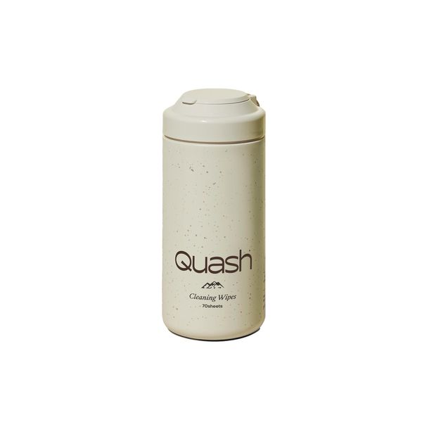 QUASH Mini Cleaning Roll Tissue 70 Sheets Oil Stains, Water Stubborn Stain Remover Cleaning Tool, Portable (Ivory, 70 Sheets)