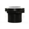 2-Inch - Thread x Slip - ABS Plastic Bulkhead Fitting - Made in the USA
