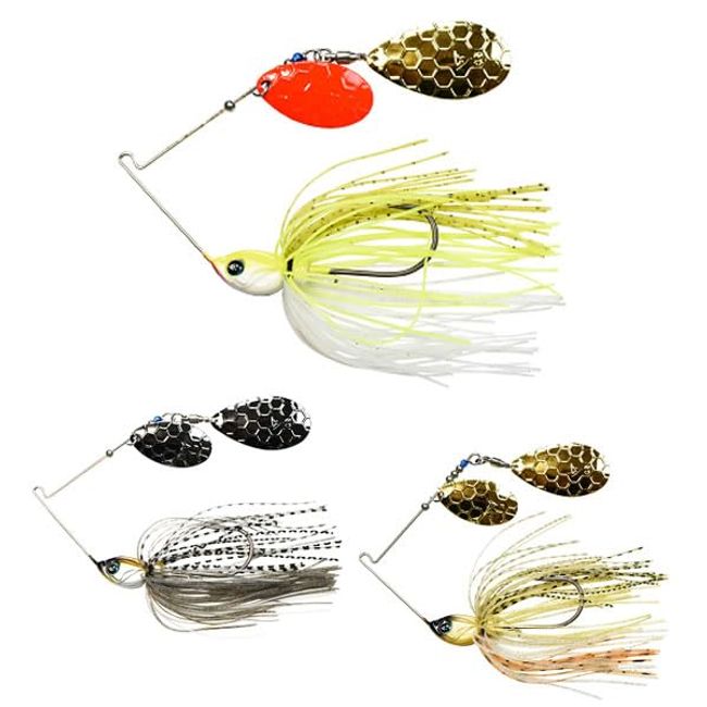 Dstyle Dα-SPINNER BAIT Double Indiana (DI) 1/2oz D White Chart