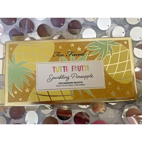 BNIB, Too Faced Tutti Frutti Sparkling Pineapple Eye Shadow Palette