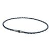 PHITEN X50 High End III Necklace, Black, 20"
