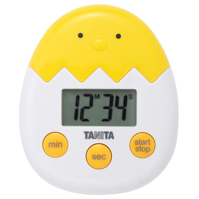 Tanita TD-419-YL Timer, 100 Minutes, Yellow