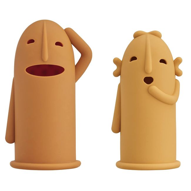 Lion Office Equipment Haniwa-Shaped Finger Sack, Hanisaku, Part 2, Pack of 2 HA-203