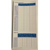 Pin Mapping Golf Distance Gapping Card Pack of 6