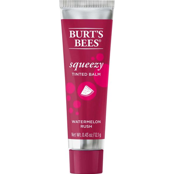 Burt'S Bees Squeezy Tinted Balm Watermelon Rush .43 Oz