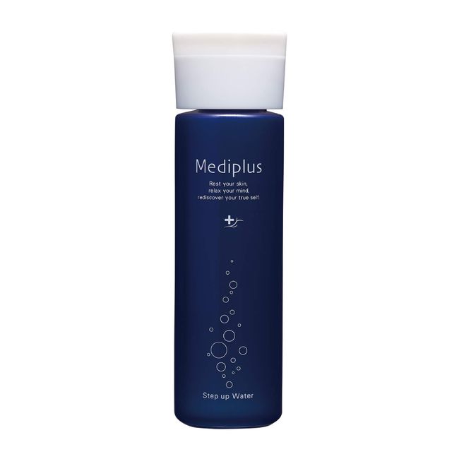 Mediplus Step Up Water 4.2 fl oz (120 ml) (2 Months) | Deep Ocean Water Lotion, Moisturizing, Mineral, Additive-free, Dry Skin