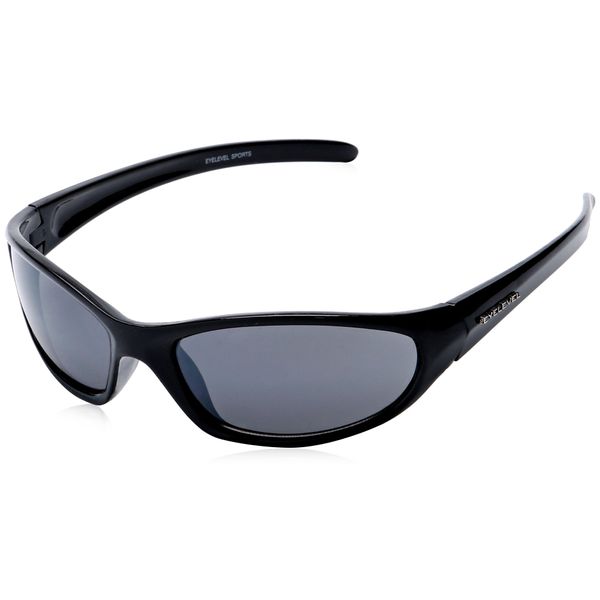 Eyelevel Men's Intruder Sunglasses, Black (Black/Silver), One Size