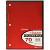 Top Flight 1-Subject Notebook, College Rule