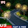 150LED Solar Firework Lights Outdoor Waterproof Path Lawn Yard Garden Decor Lamp