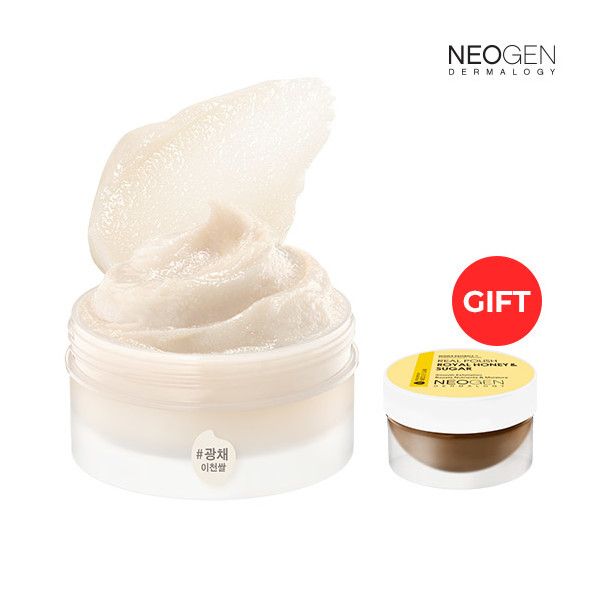 [NEOGEN] Real Polish White Rice & Sugar + (Gift) Honey & Sugar 10g