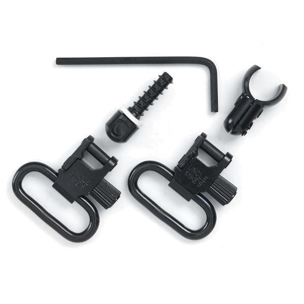 Uncle Mike's QD Quick Detachable Super Swivel 1391-2 for 1" slings , Black